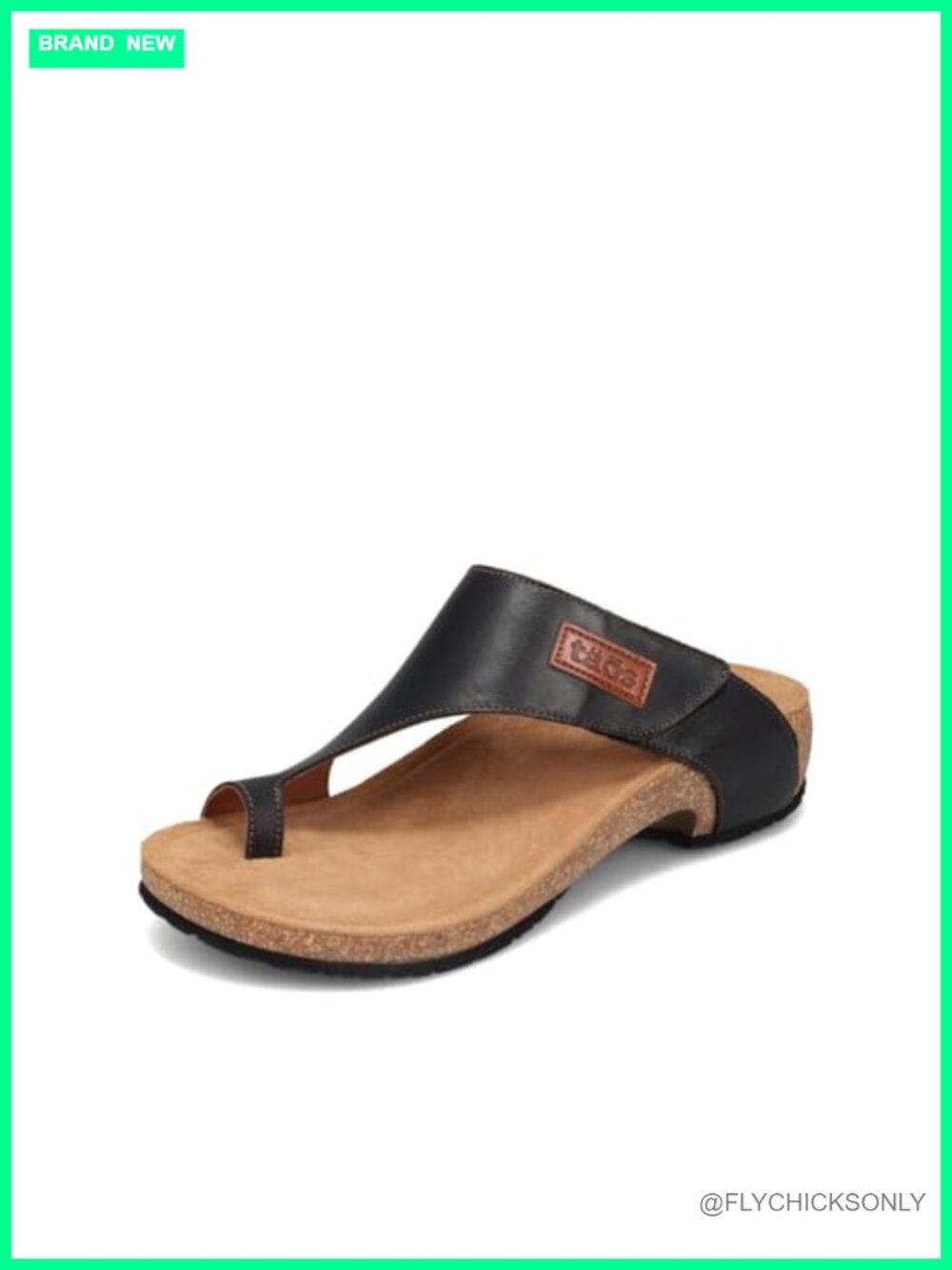 Loop Sandal Full Grain Leather Arch & Metatarsal Support Comfort Casual